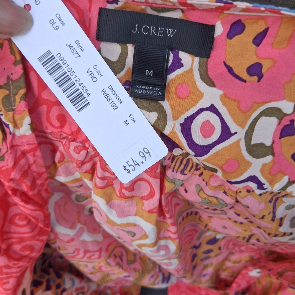 Women's Pink Patterned Jacket - Picture 4 of 11